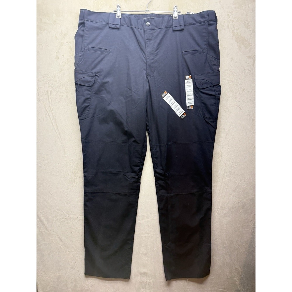 5.11 Tactical Pants Mens 48X30 Stryke Dark Navy NEW FlexTac Cargo Utility Teflon
